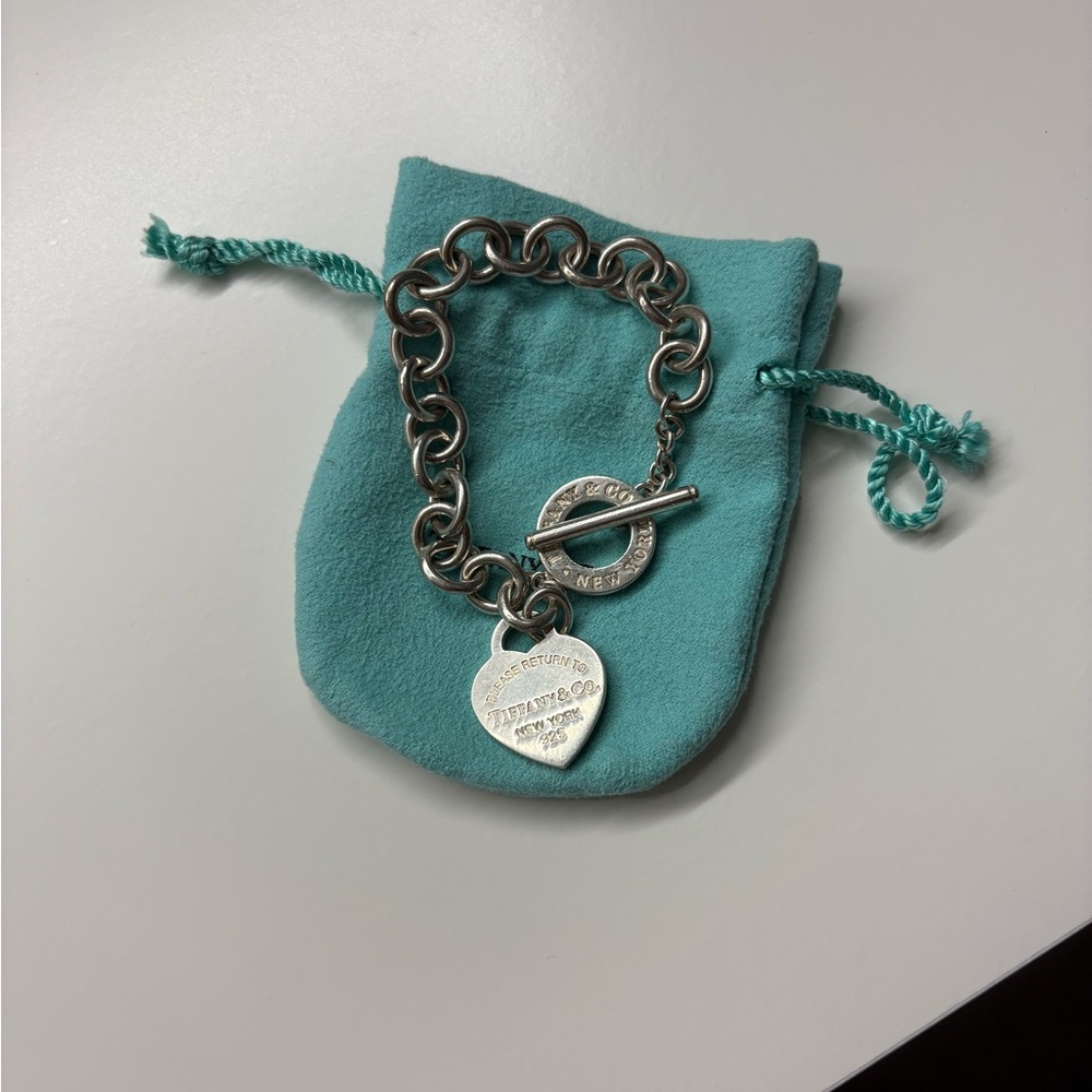 Tiffany Return to Tiffany heart tag toggle bracelet